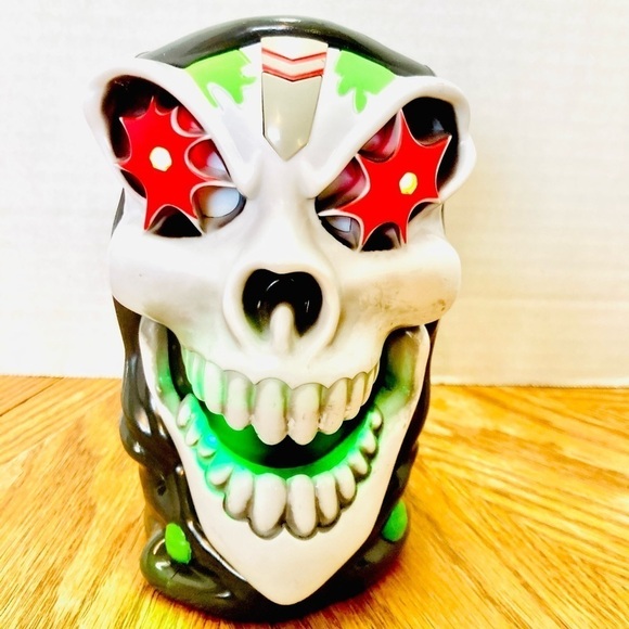 monster jams Other - Monster Jam Grace Digger Skull Light Up Mug  Works Plastic Ringling Bros